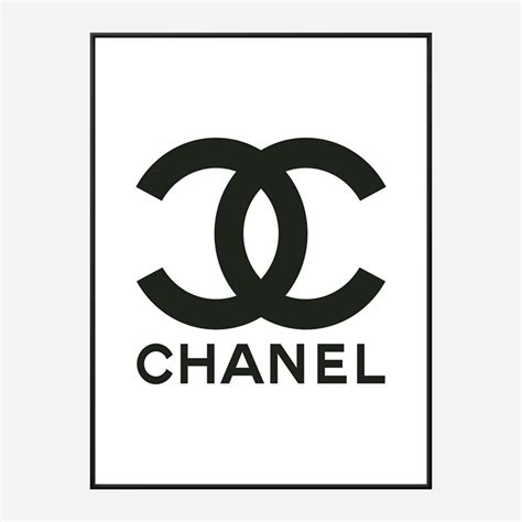 printable chanel logo